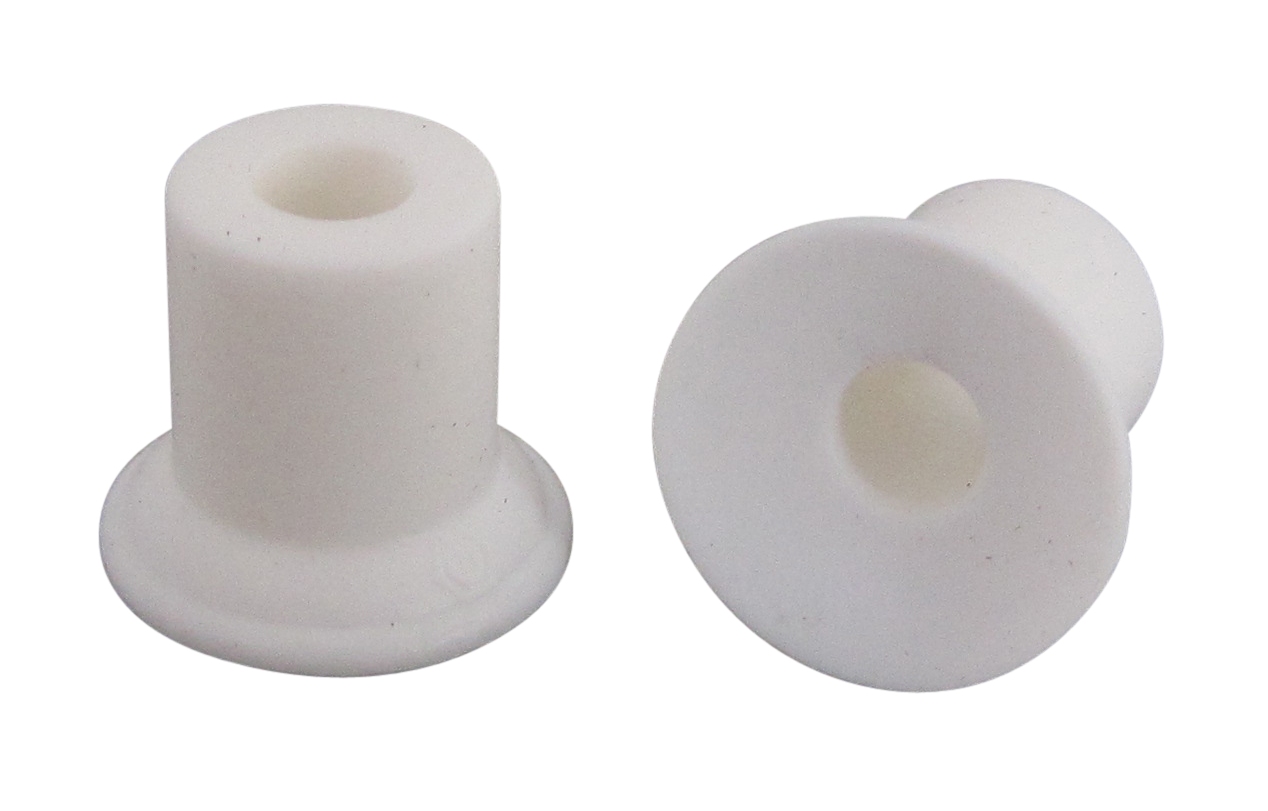 VacMotion USA product: 011210S - 12mm flat Silicone suction cup.