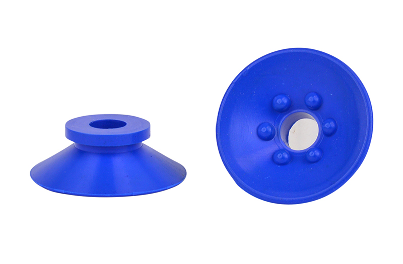 VacMotion USA product: 10F.025.100.01 - 25mm flat blue NBR suction cup ...