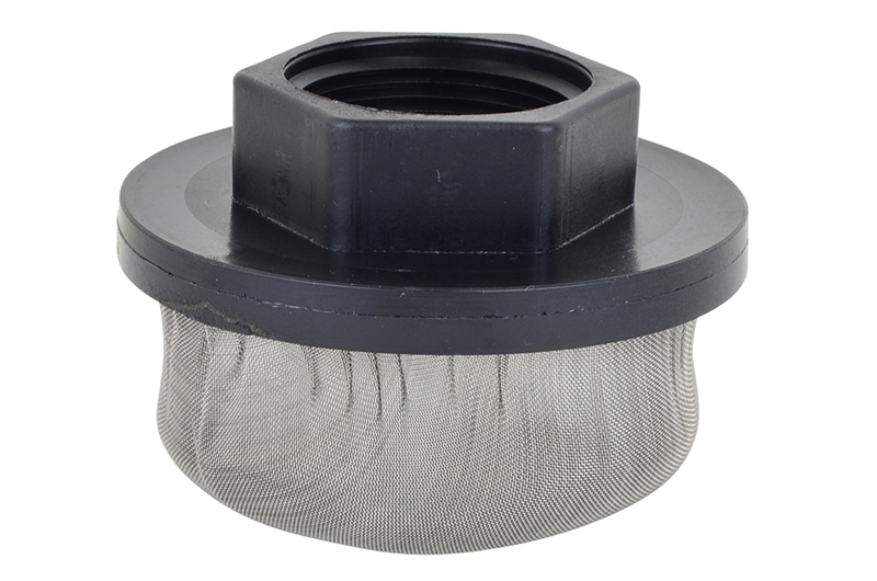 VacMotion USA product: 20510 - 1-1/4 FNPT Nylon suction line strainer ...