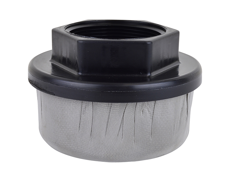 VacMotion USA product: 20526 - 2 FNPT Nylon suction line strainer, 100 mesh